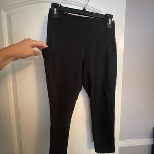 Black High-Waisted Zella Nordstrom Leggings size Small